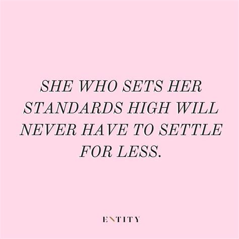 classy high standards quotes